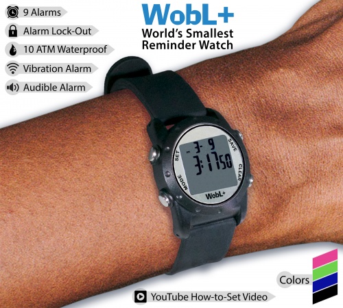 WobL+ Watch – Potty Reminder Watch – FREE SHIPPING U.S. DESTINATIONS